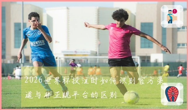 2026世界杯投注时如何识别官方渠道与非正规平台的区别