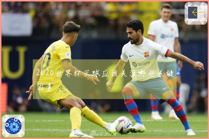 2026世界杯买球应该关注哪些关键因素