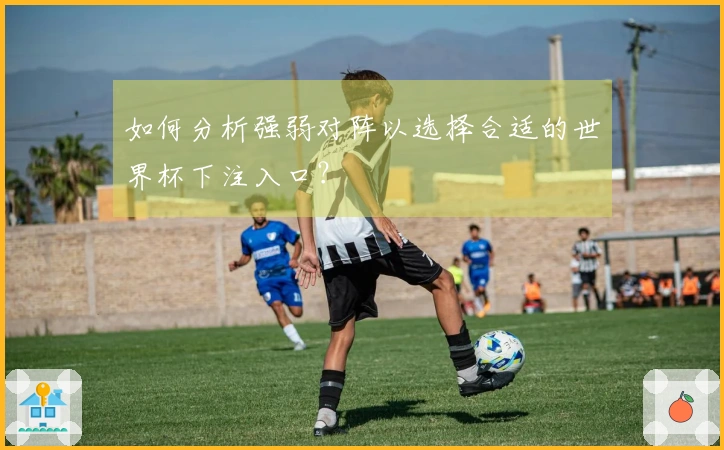 如何分析强弱对阵以选择合适的世界杯下注入口？